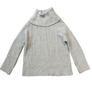 Maeve Anthropologie Women's Gray Knit Boucle Chunky Sweater‎ Small Fall